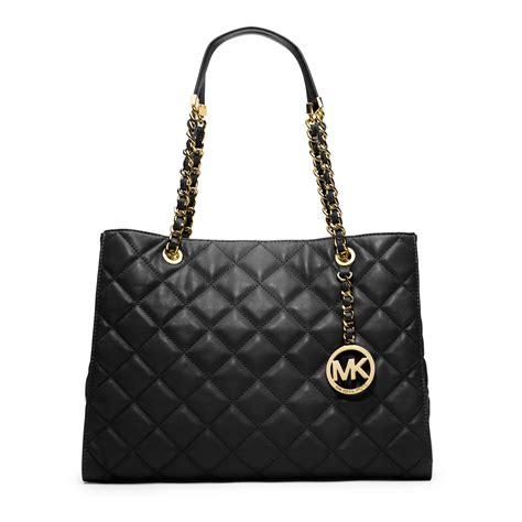 Michael Kors Susannah Large Quilted Leather Tote 